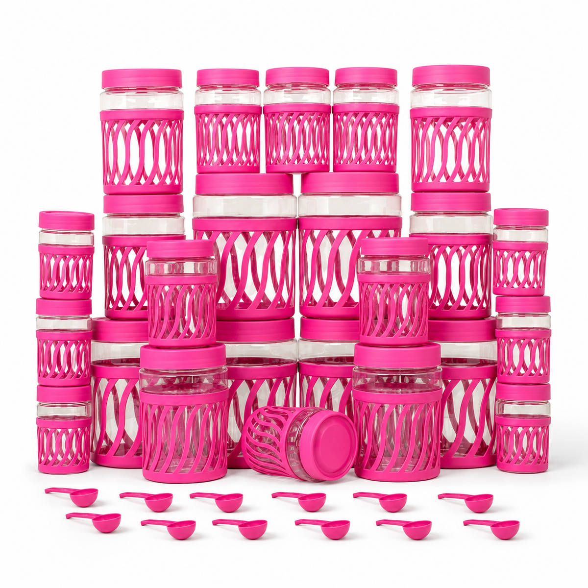 Spiral Jars & Containers