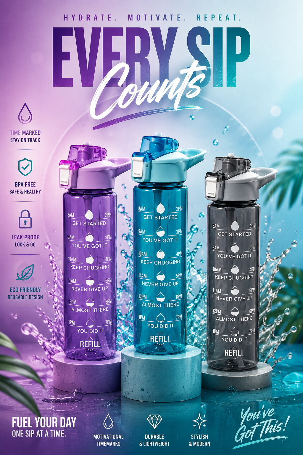 Motivational Bottle (1L)