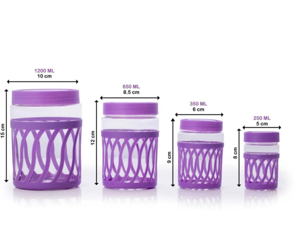 Spiral Jars & Containers
