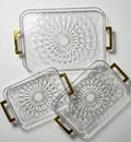 Crystal Diamond Serving Tray